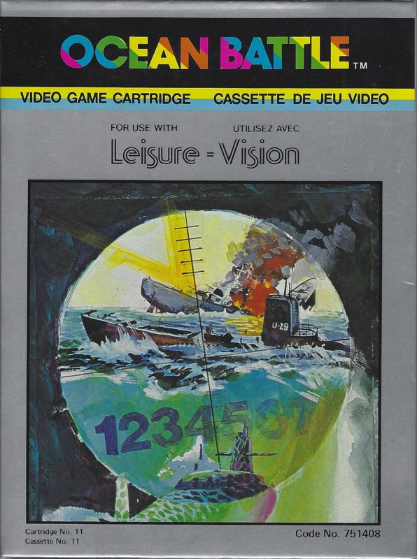 Ocean Battle box art for Arcadia 2001